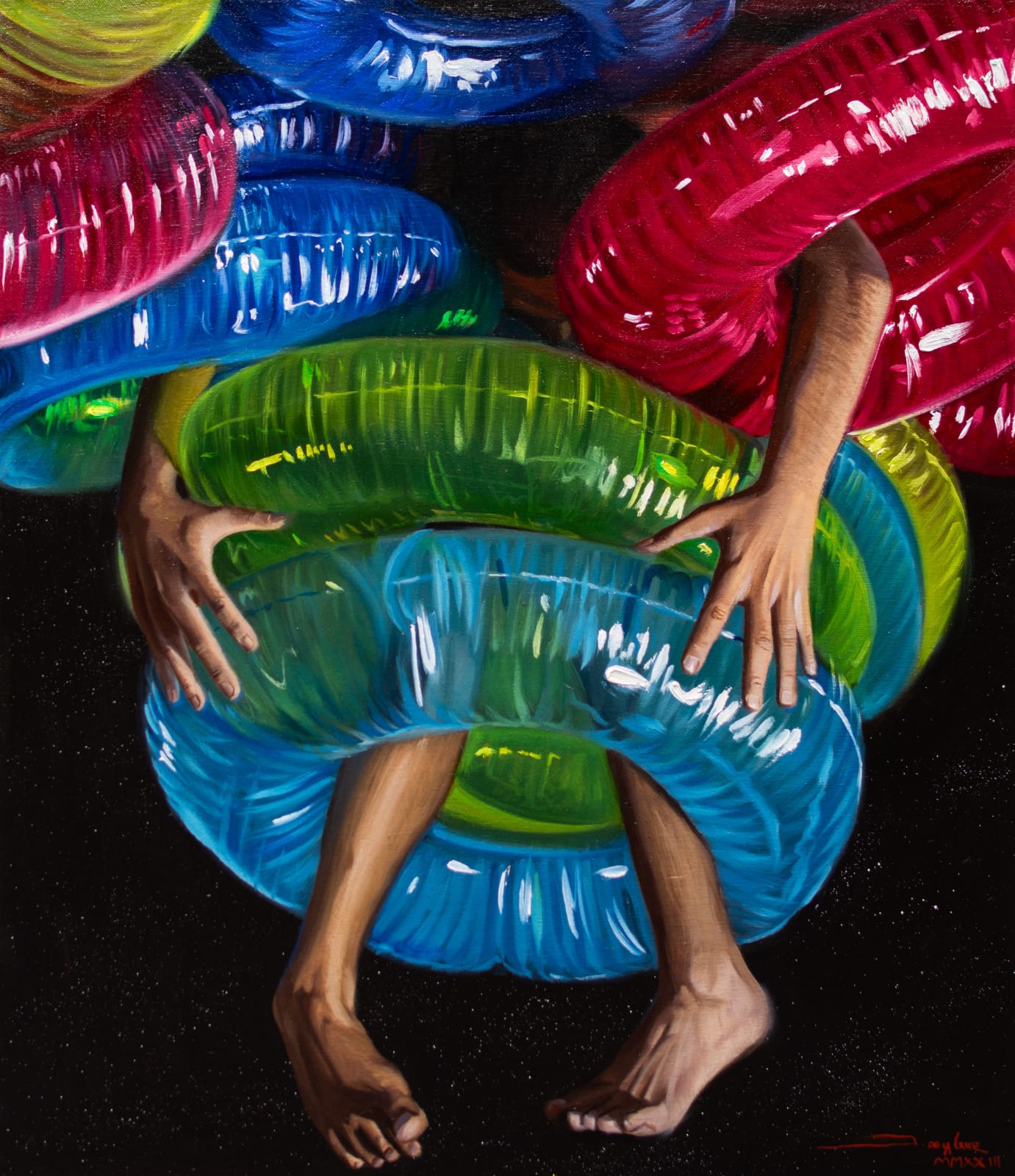 Jorge de la Cruz, "Antigravedad", 2023