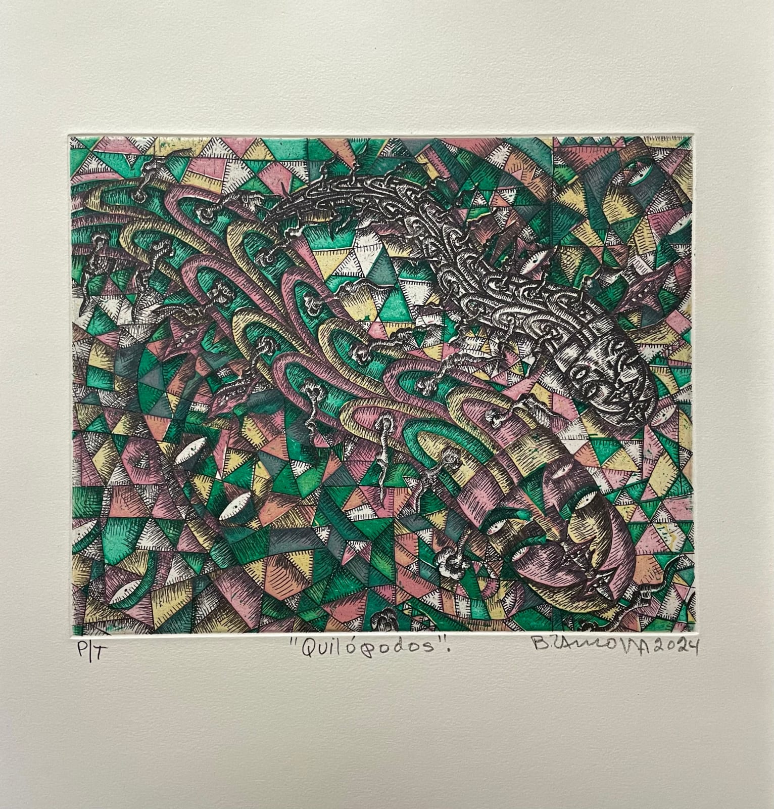 Benito Zamora, Quilópodos, 2024