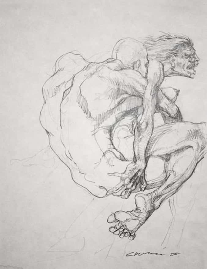 Rafael Cauduro, "Sin titulo"