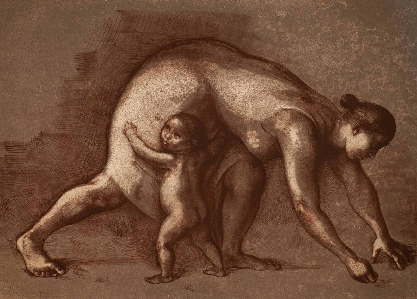 Francisco Zúñiga, "La sembradora", 1976