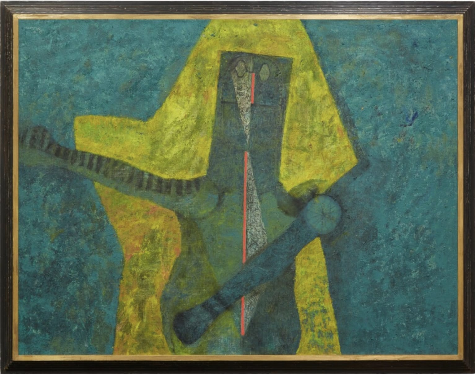 Rufino Tamayo, "Personaje en verde", 1973