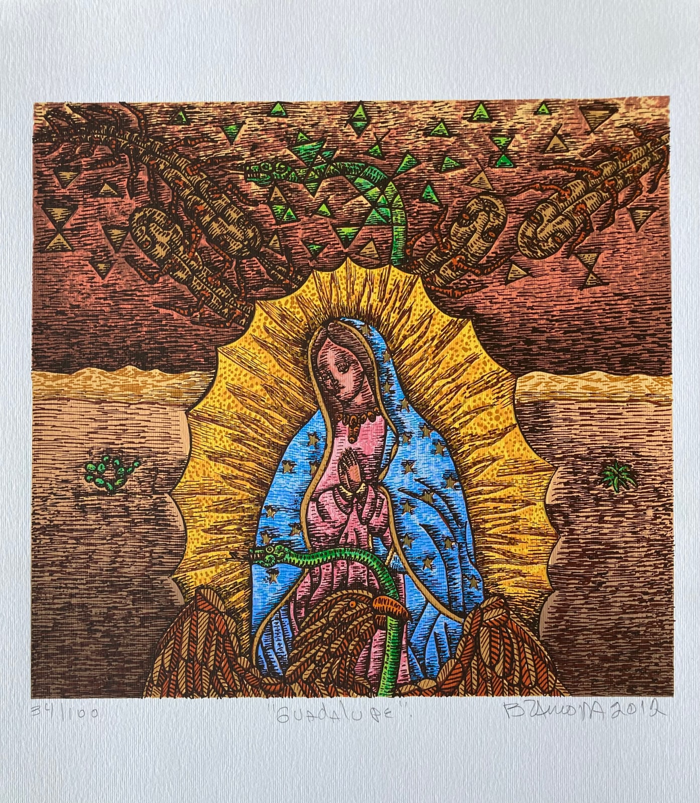 Benito Zamora, Guadalupe, 2012