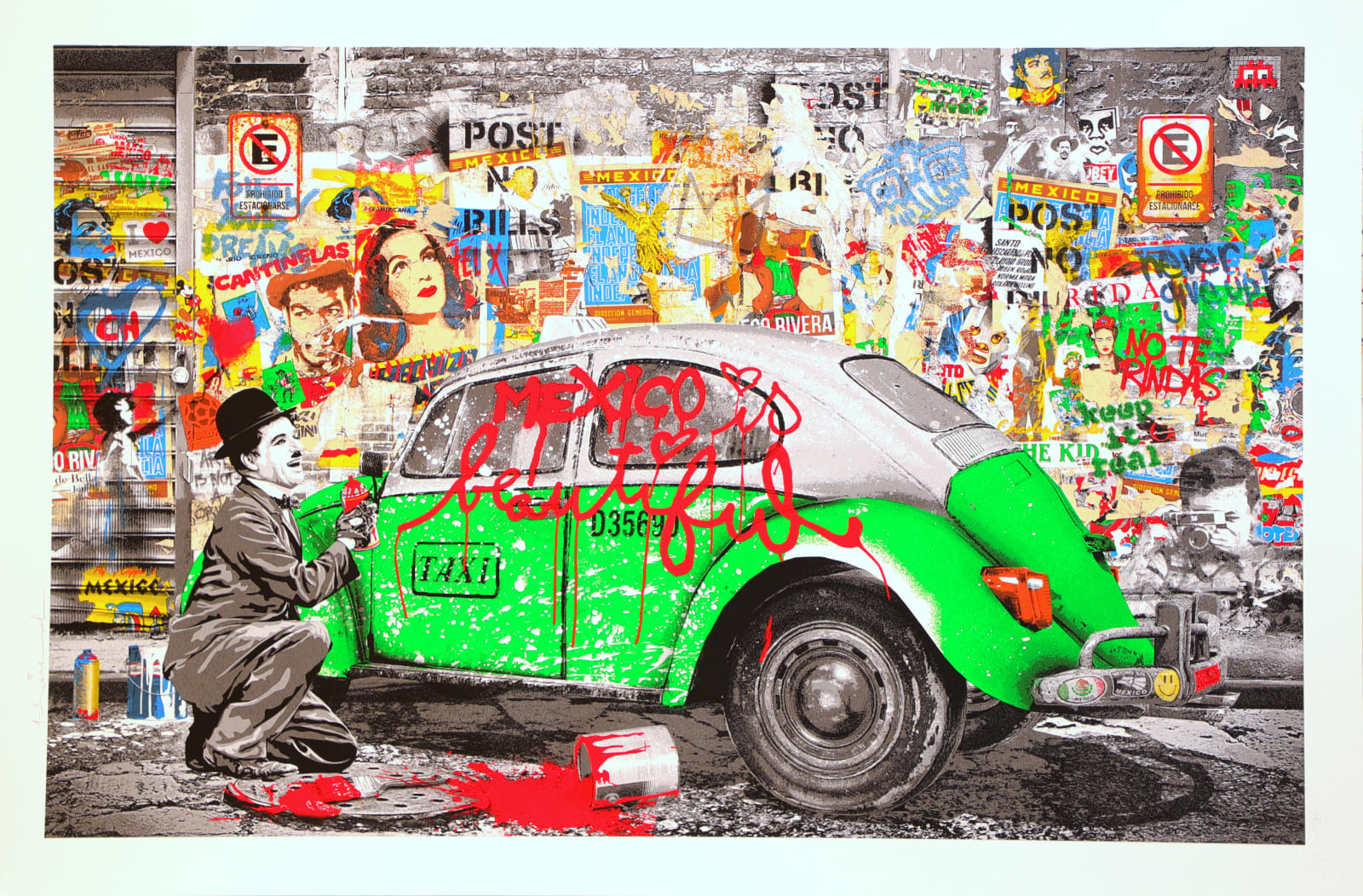 Mr. Brainwash, Mexico is Beautiful, 2021
