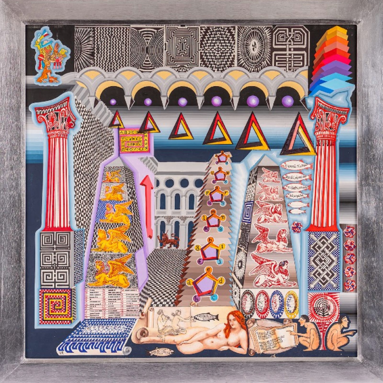 Pedro Friedeberg, "Myrtiotissa", 2023