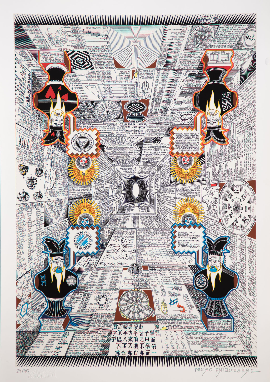 Pedro Friedeberg, "Confucio", 2023