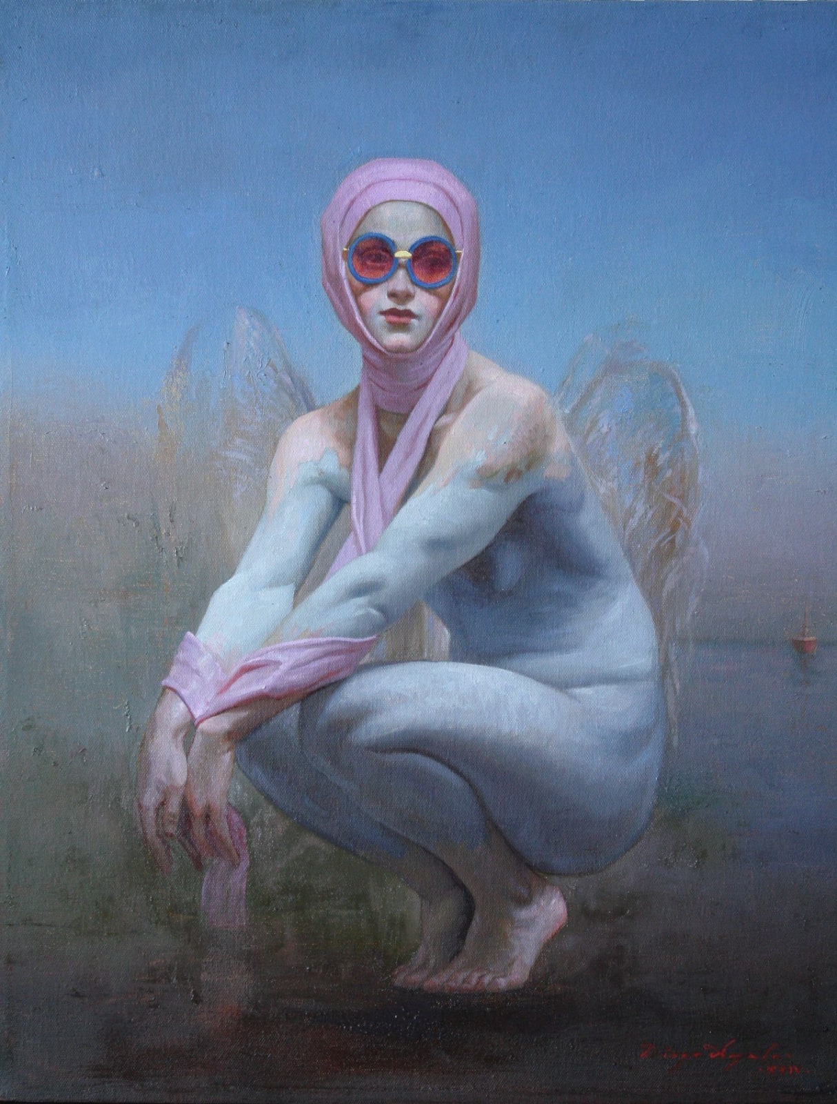 Diego Ayala, "entre sueños encarnados", 2023