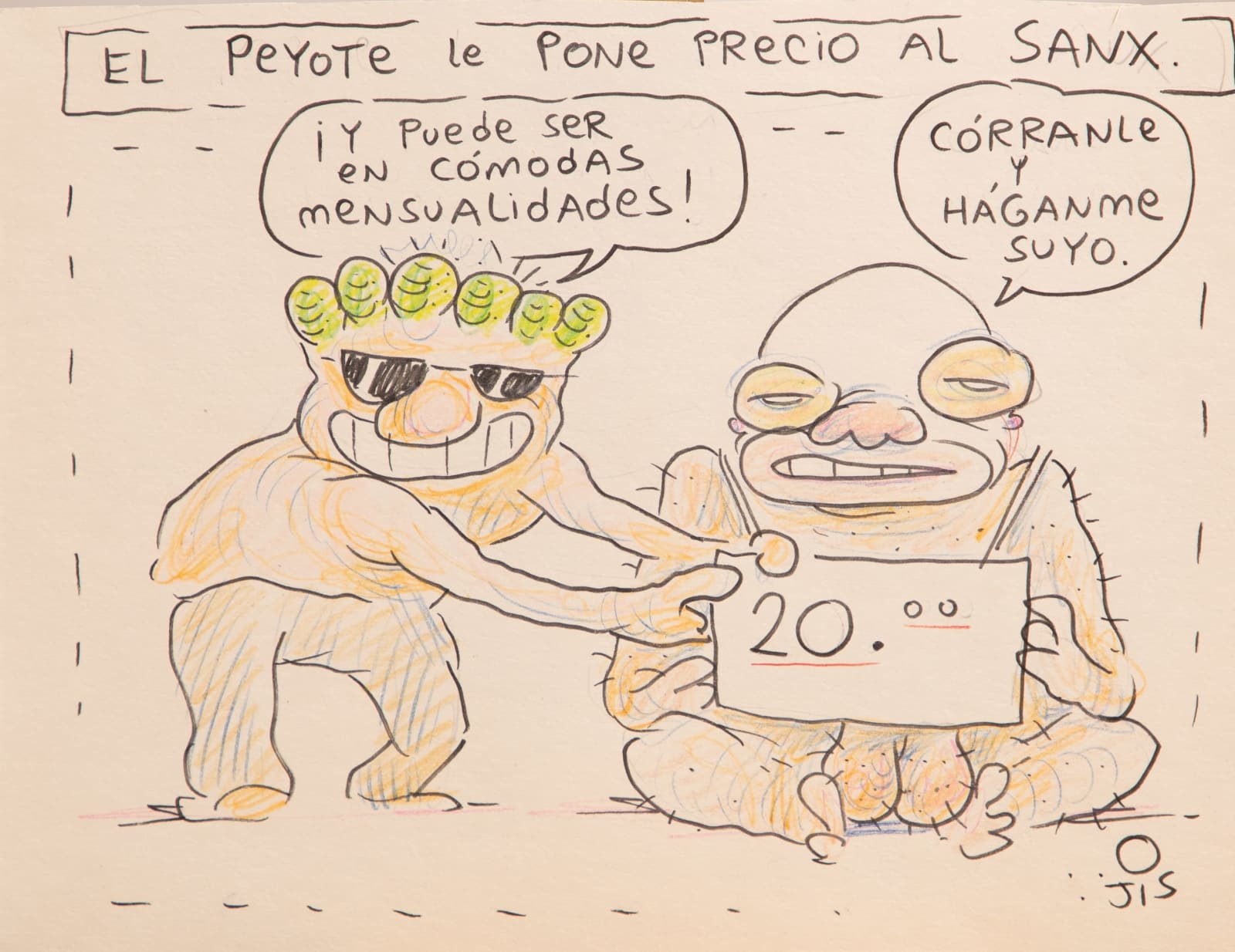 Jis, "Comodas mensualidades", 2024