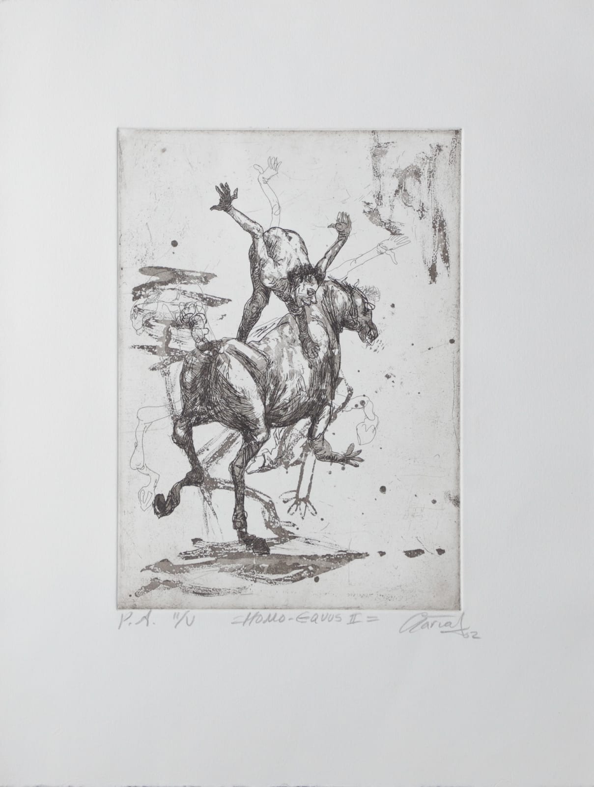 Sergio Garval, "Homo-Equus II", 2002