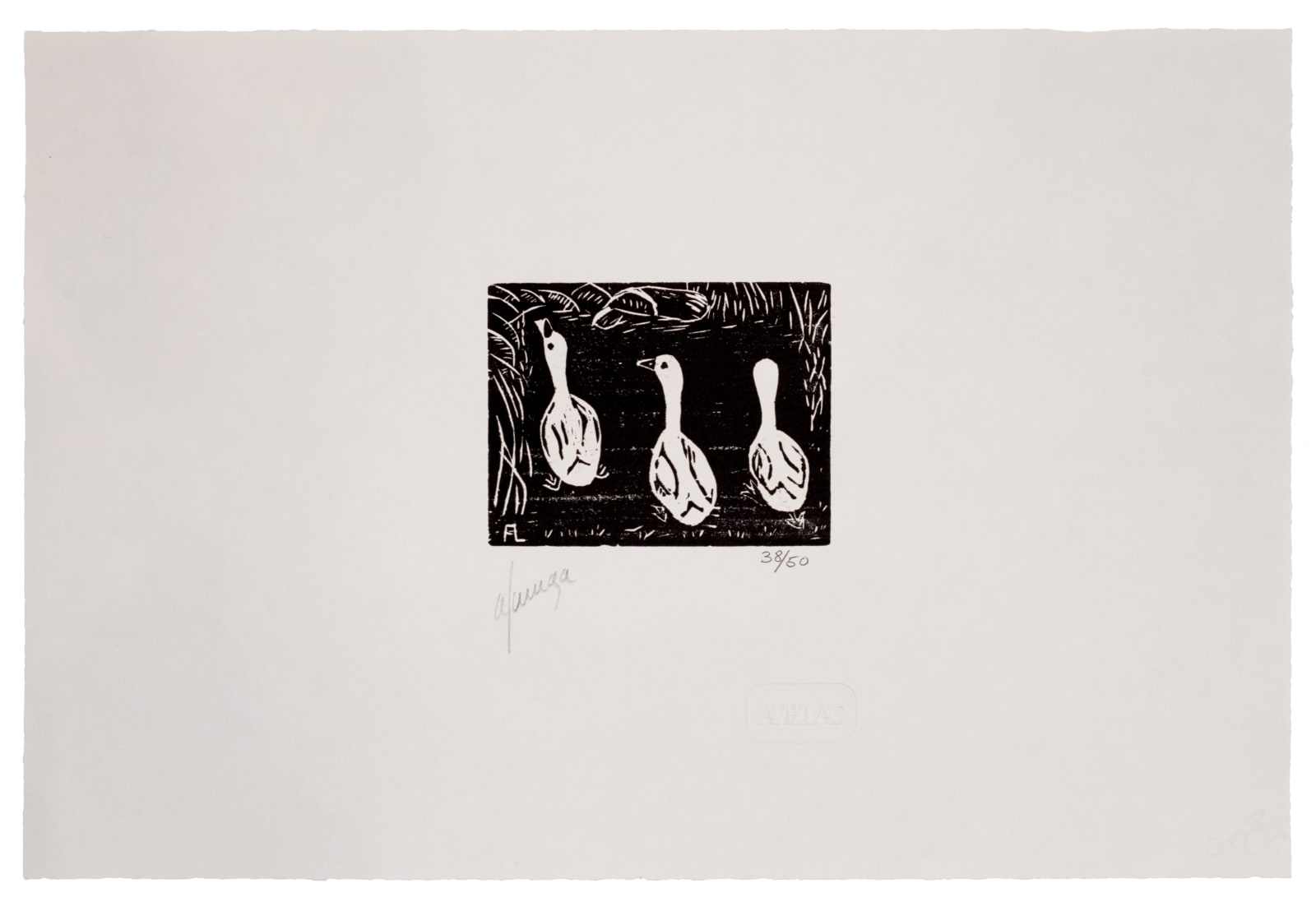 Francisco Zúñiga, "Patos", 1933 (reimpresión 2004)