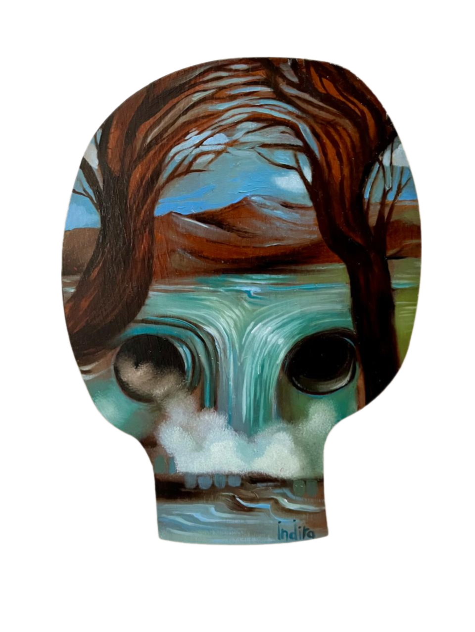 Indira Castellón, "Fragmento I - Muerte Omnipresente", 2024