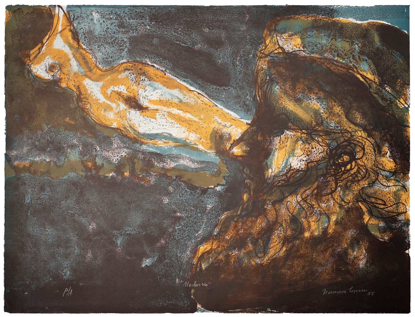 Francisco Corzas, "Nocturno", 1982