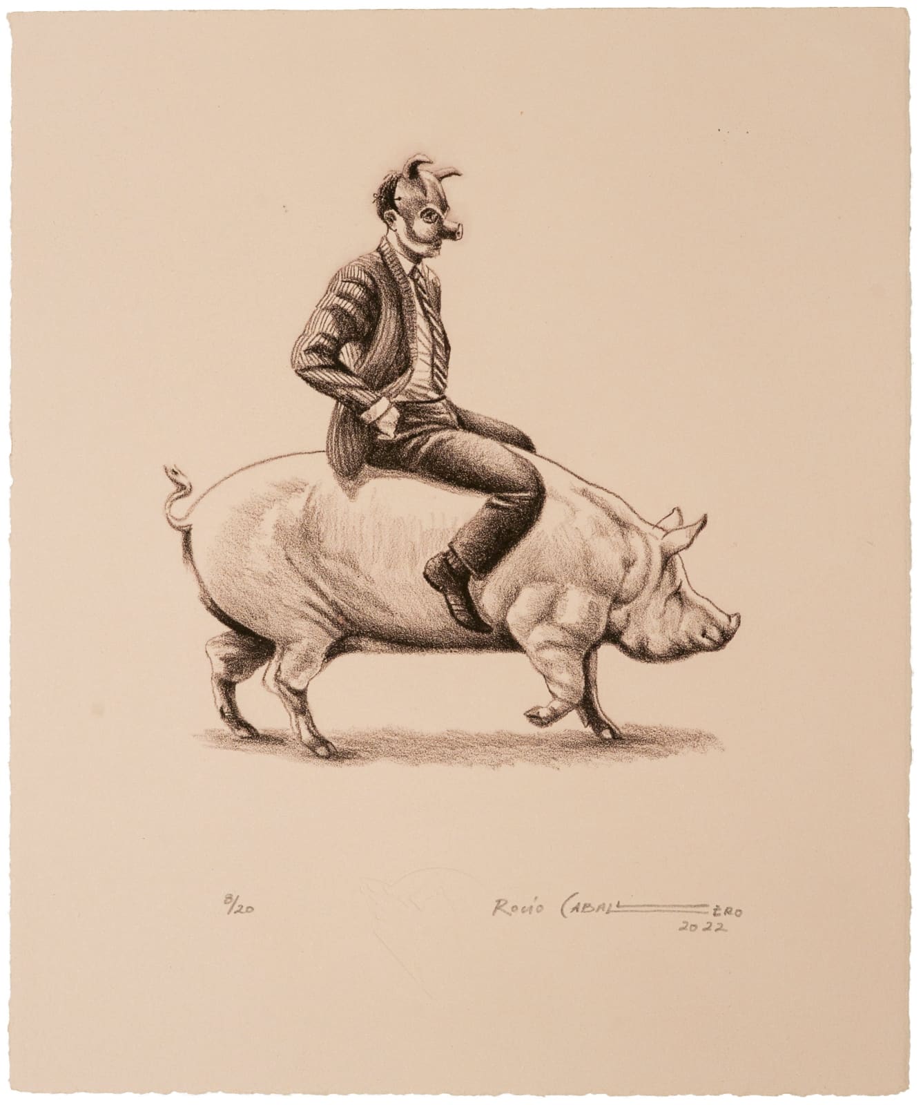 Rocío Caballero, "Jinete", 2022