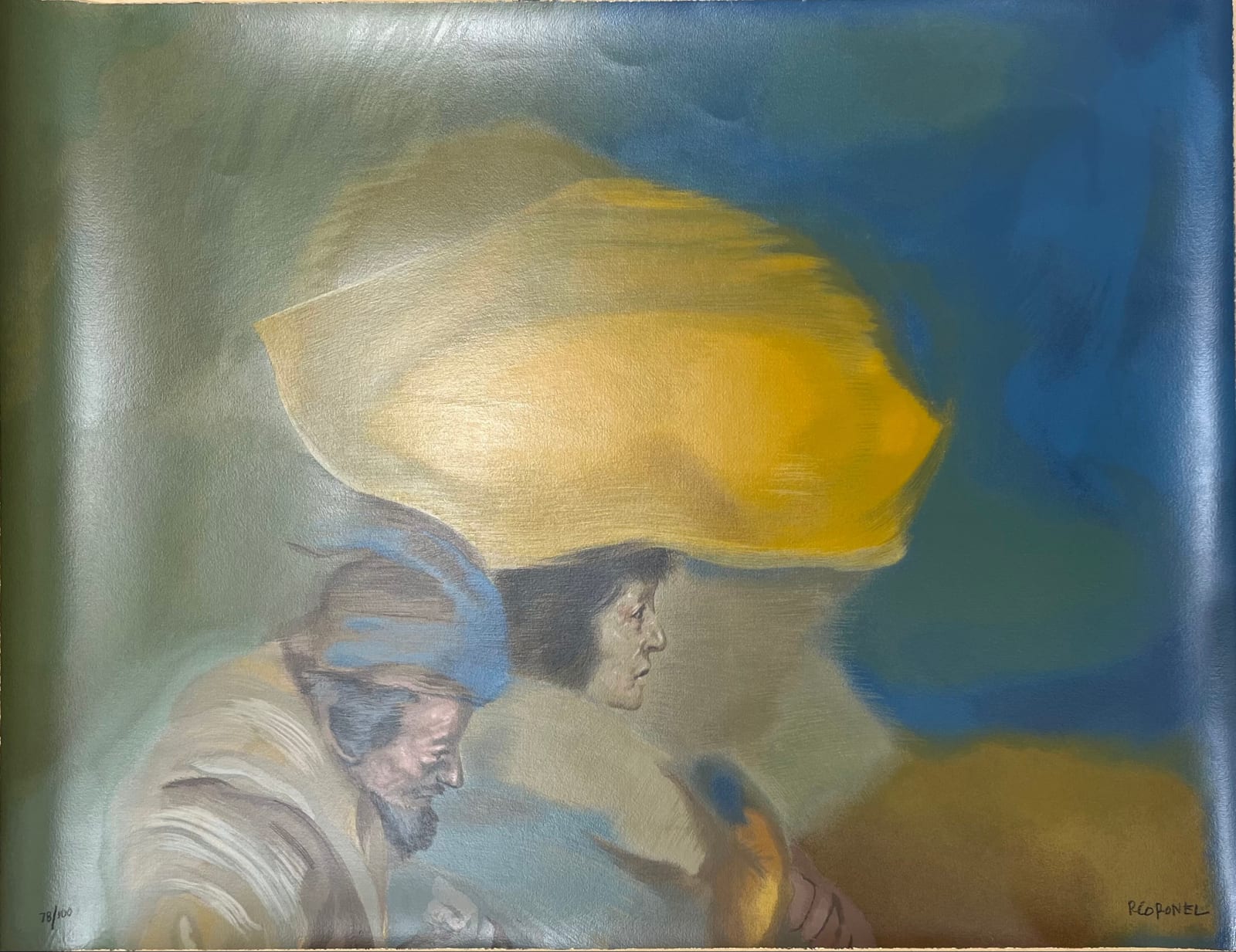 Rafael Coronel, "Dos personajes"