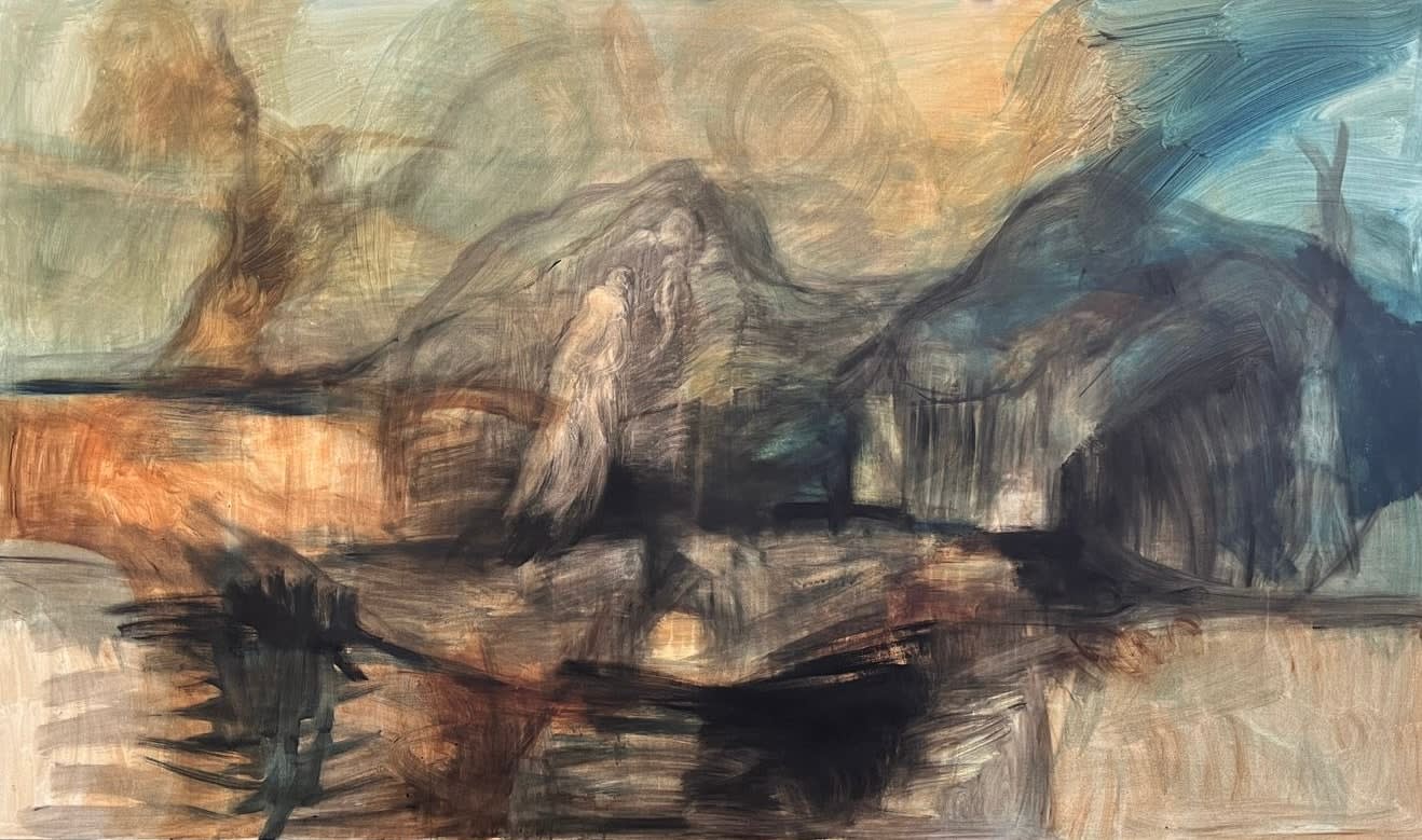 Ana Luisa Rébora, "La búsqueda paisaje", 2024