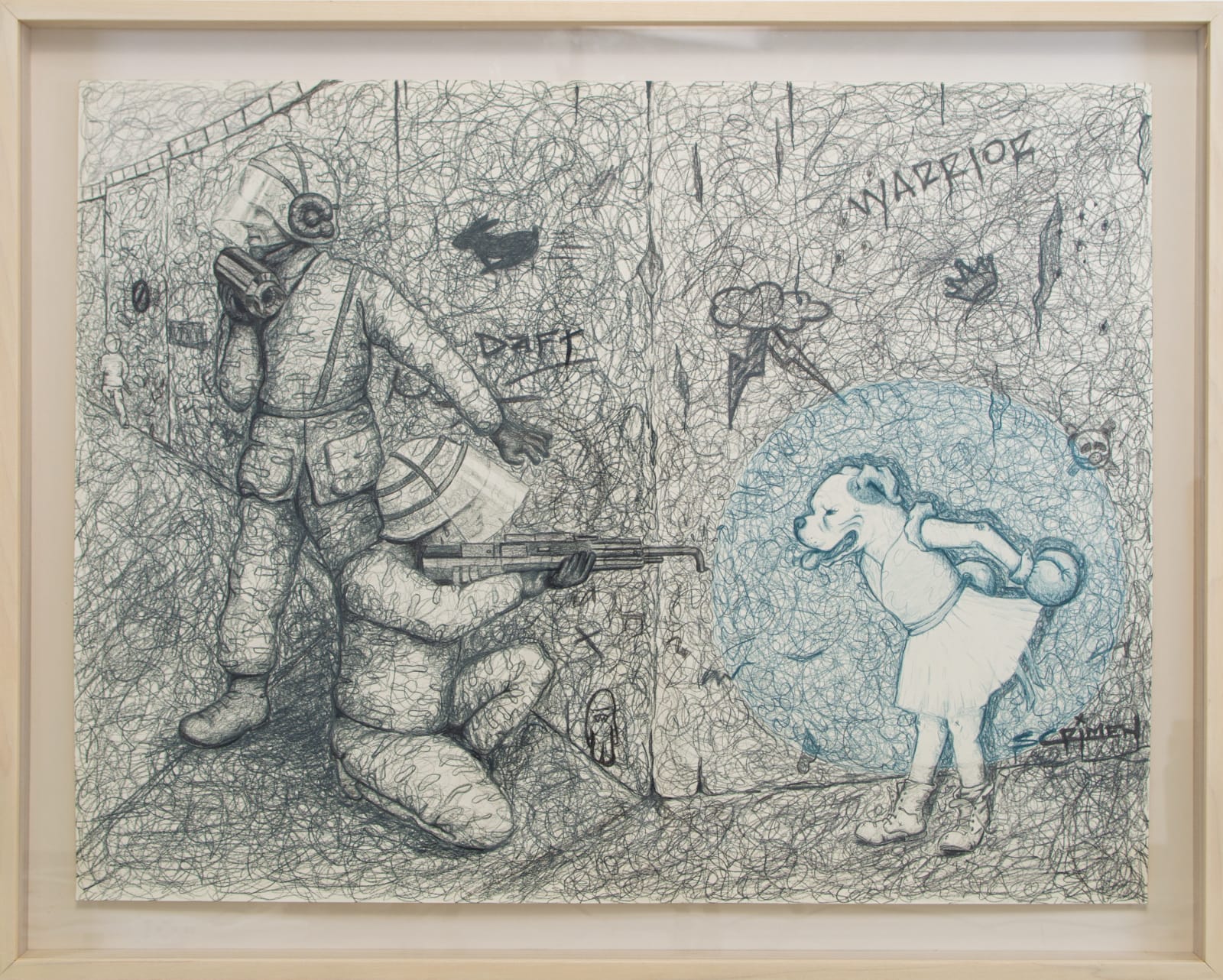 Sofía Crimen, "Cuidado, Ruda is here", ca. 2015