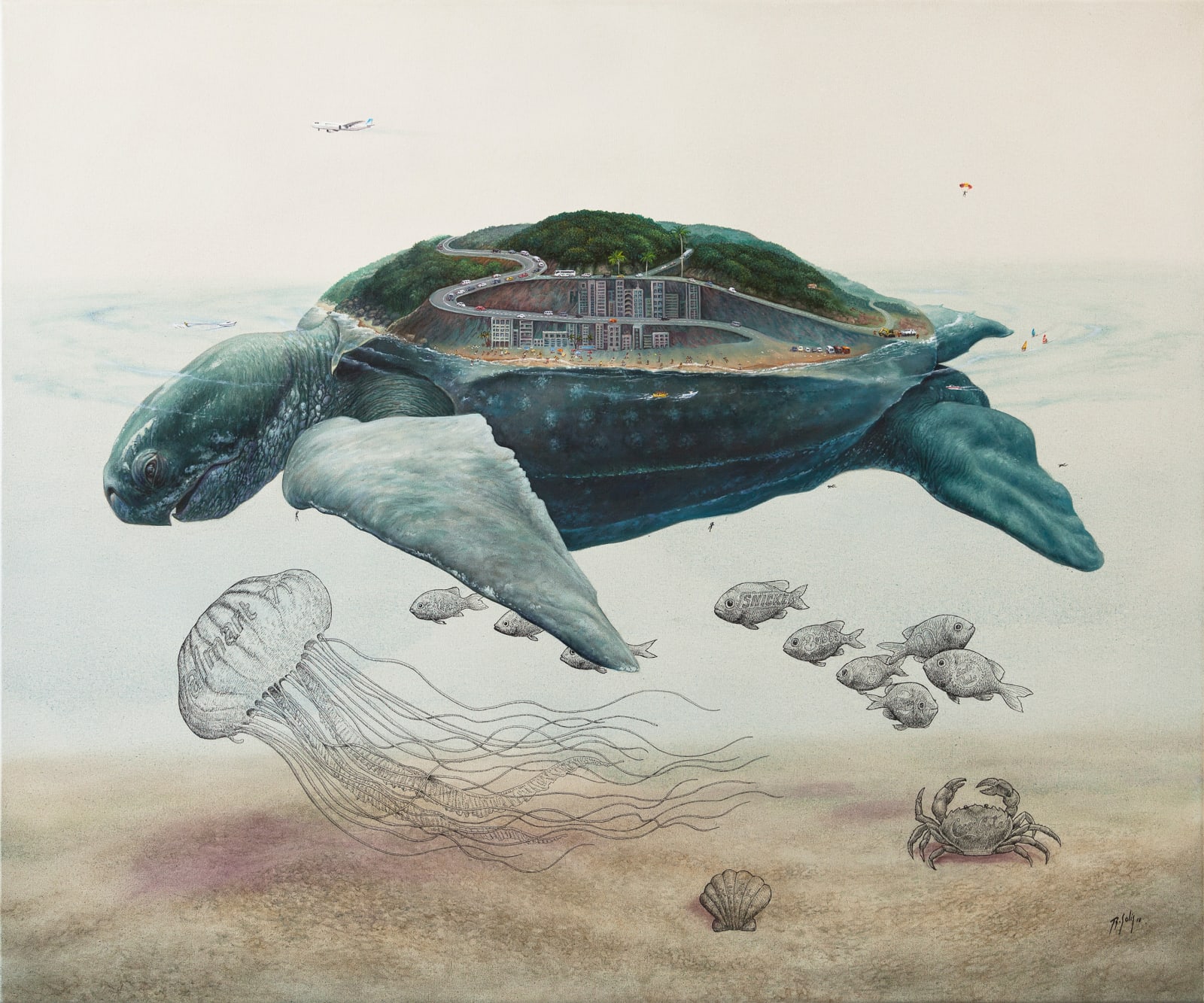 Ricardo Solís, "Colosal contradicción", 2018