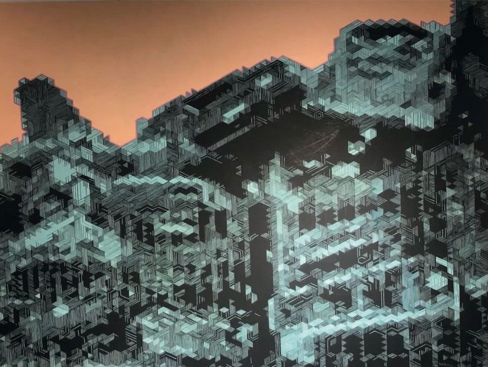 Carlos Torres, "Montaña de nostalgia II", 2022