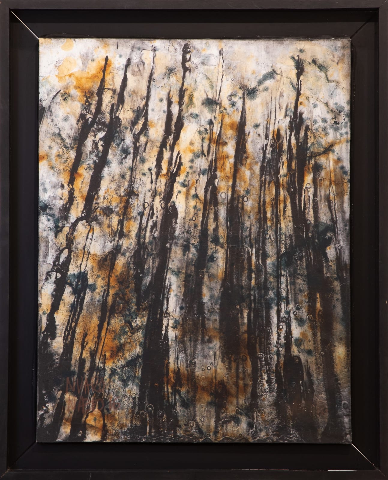 Álvaro Nieto, "Sin título (Abstracto arbolado)", 2016