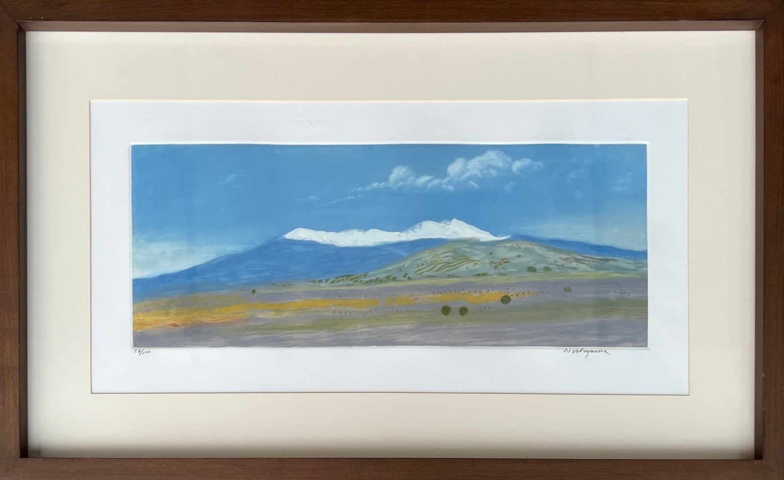 Luis Nishizawa, Sin título (paisaje), 1990