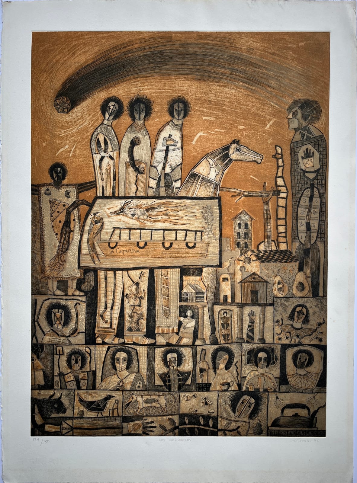 Álvaro Santiago, "El barquero", 1996