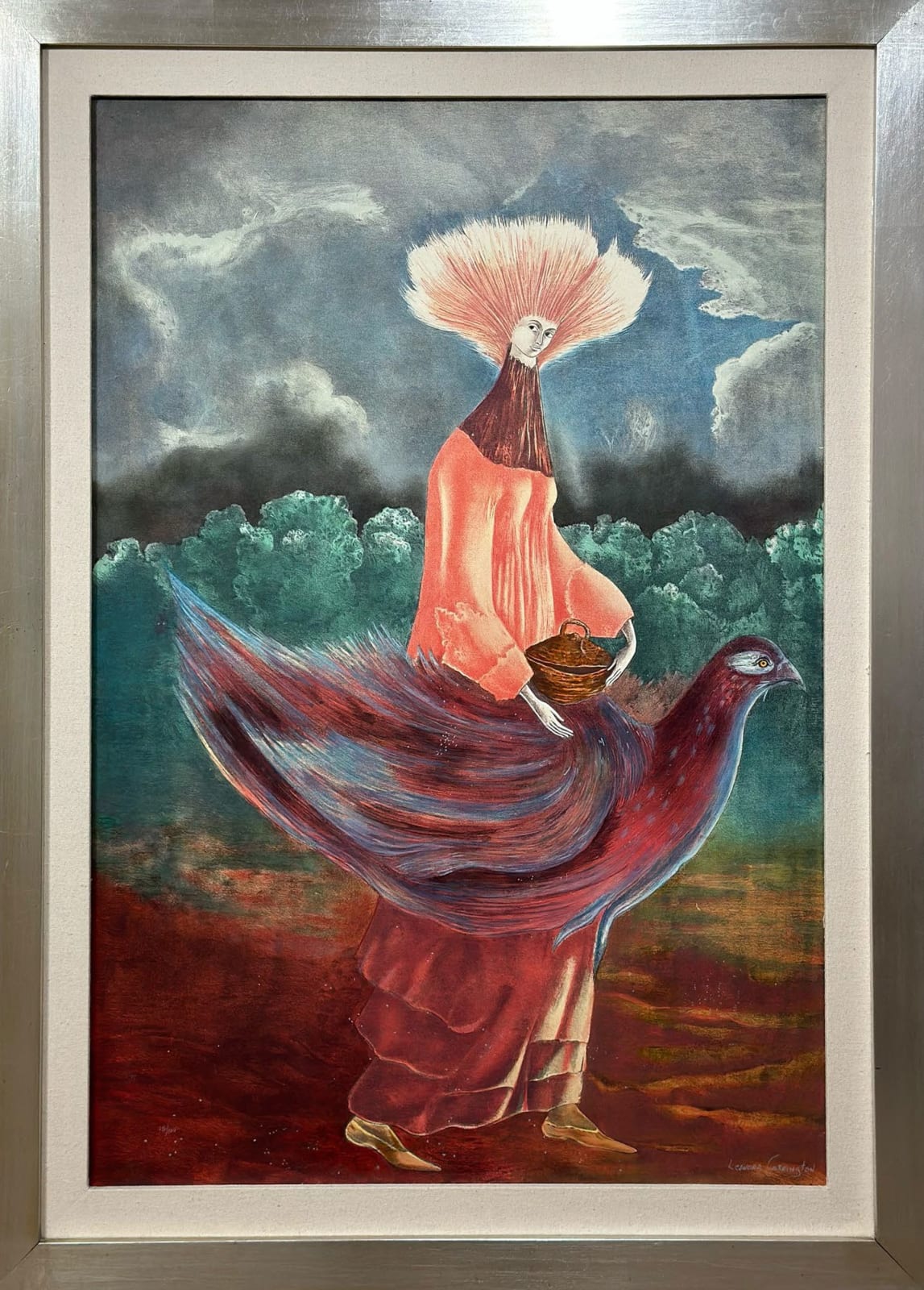 Leonora Carrington, "Portrait of the late Mrs. Partridge", 1947