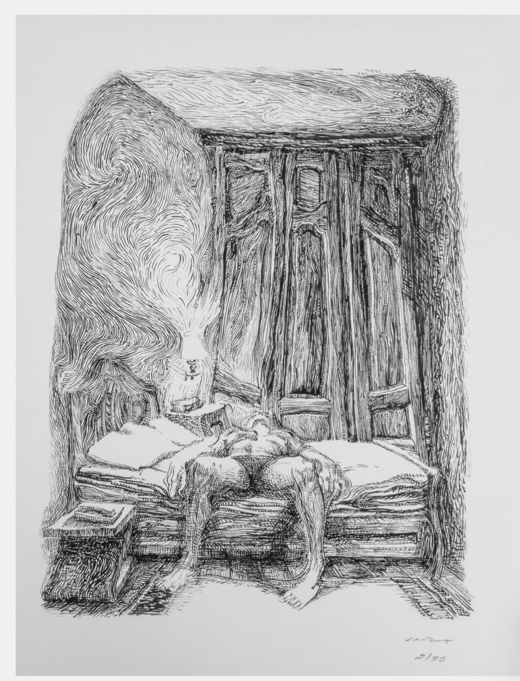Rafael Cauduro, "Insomnio II", ca. 2012