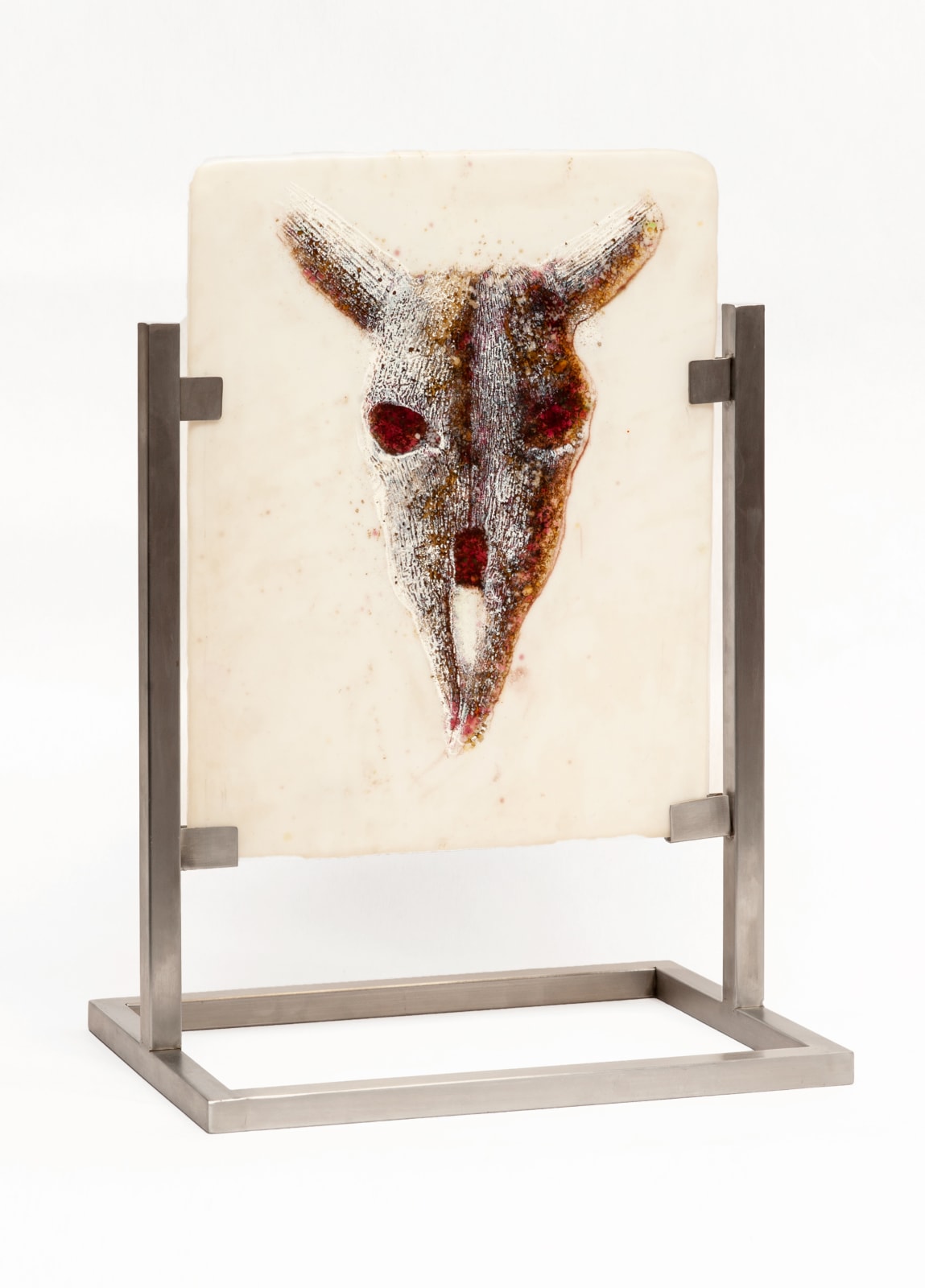 Rafael Cauduro, "Cráneo de toro", 2003