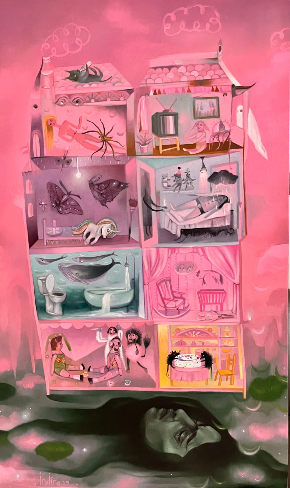Indira Castellón, "Terrores nocturnos", 2025