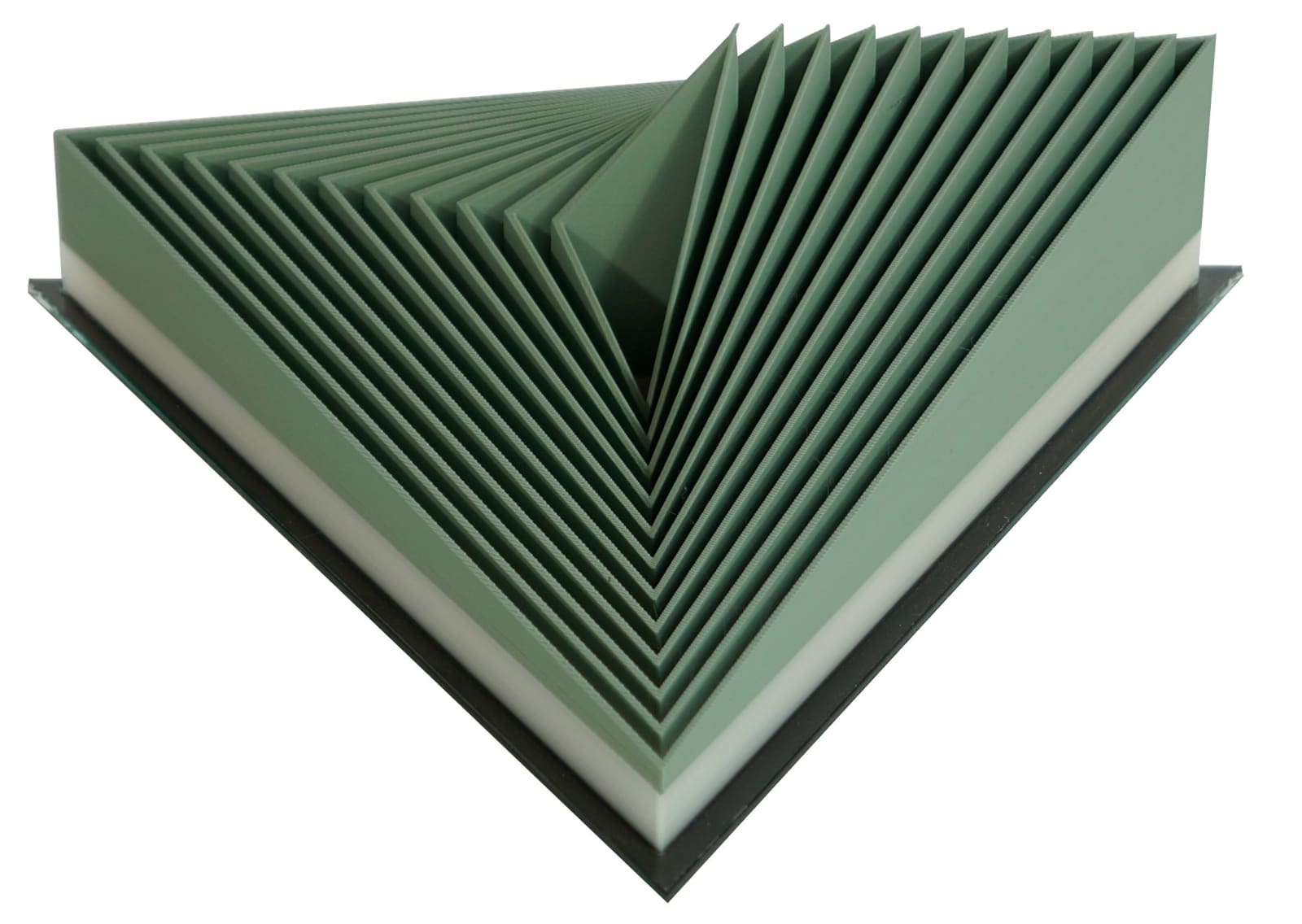 Juan Álvarez Del Castillo, "Tonalidades 35 (verde)", 2023