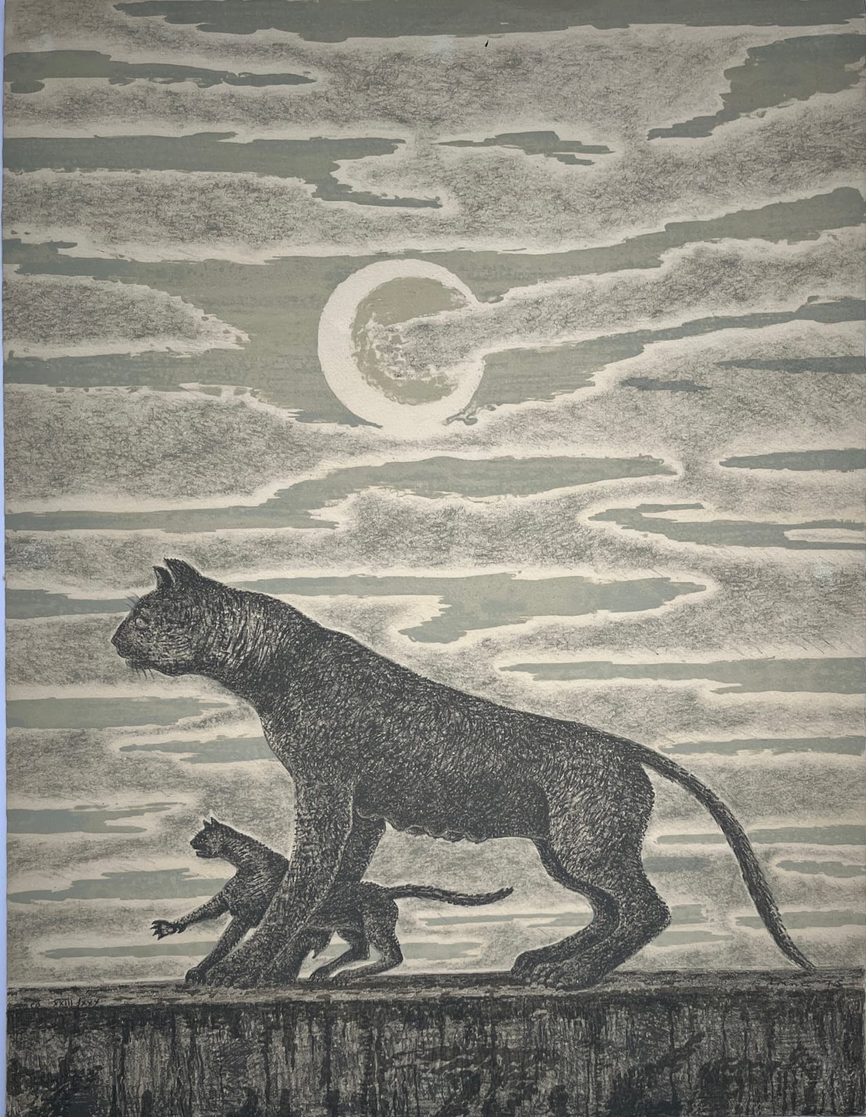 Juan Soriano, "El gran animal", 1975