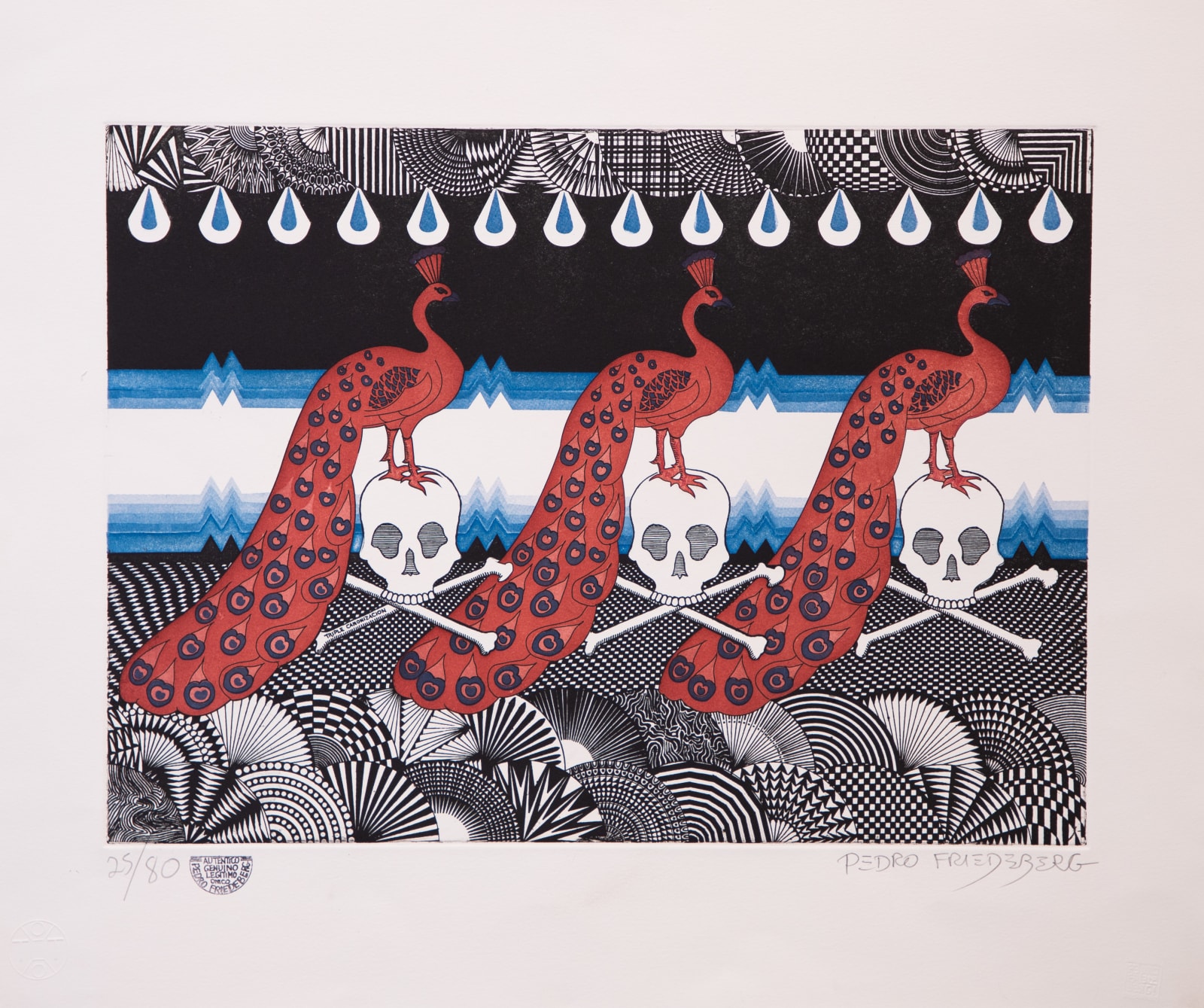 Pedro Friedeberg, "Memento Mori", 2016