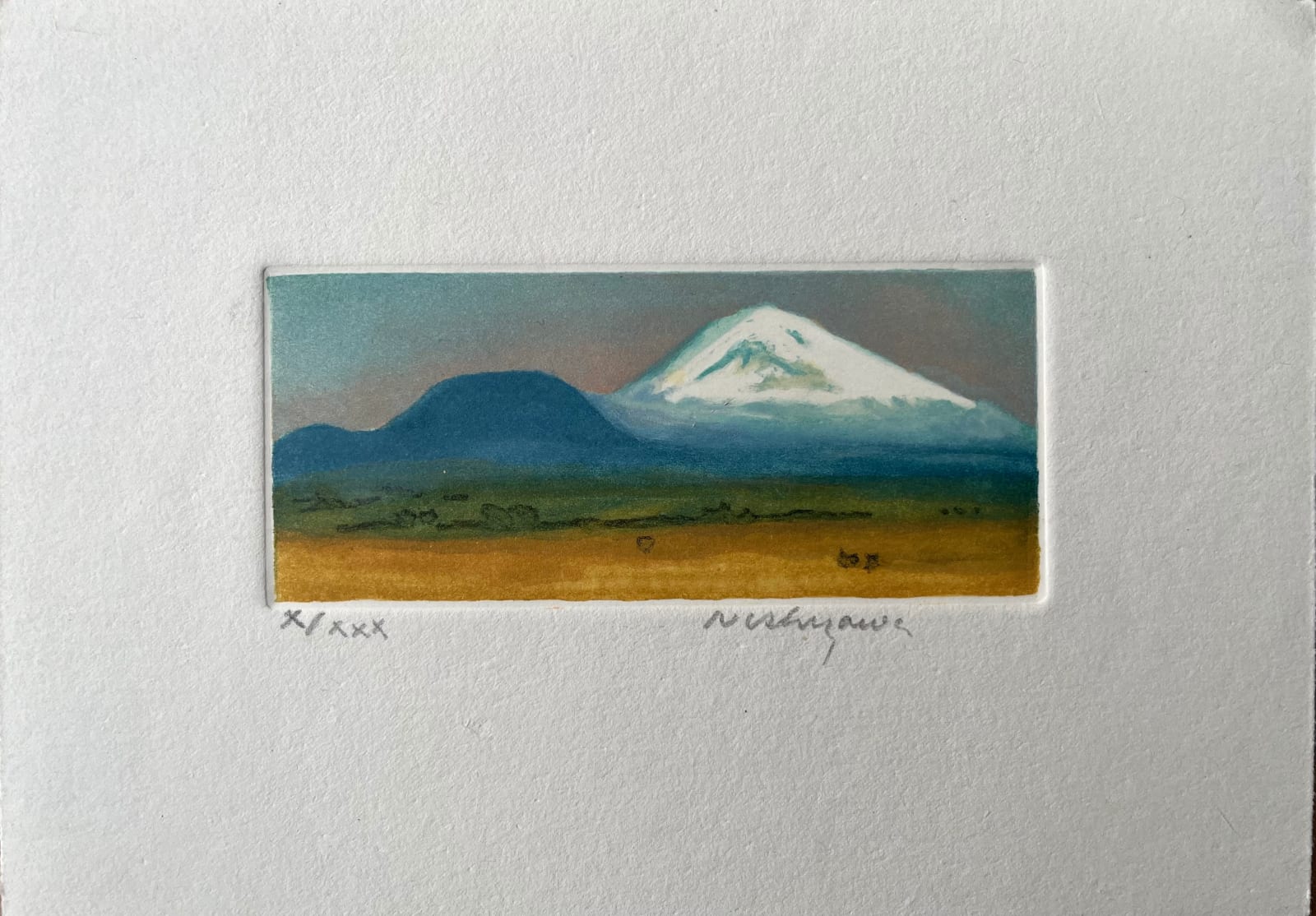 Luis Nishizawa, "Popocatepetl", ca. 1998
