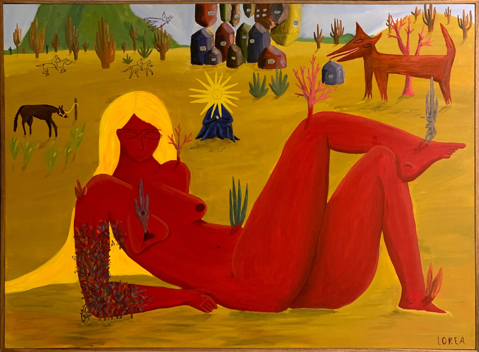 Lorea de la Peña, Solsticio de verano, 2024