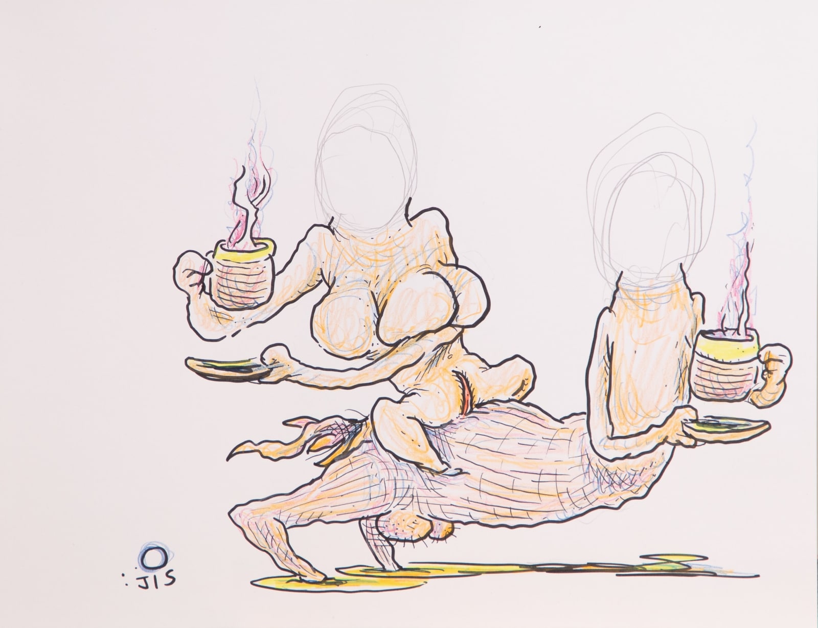 Jis, "Cafecito II", 2024