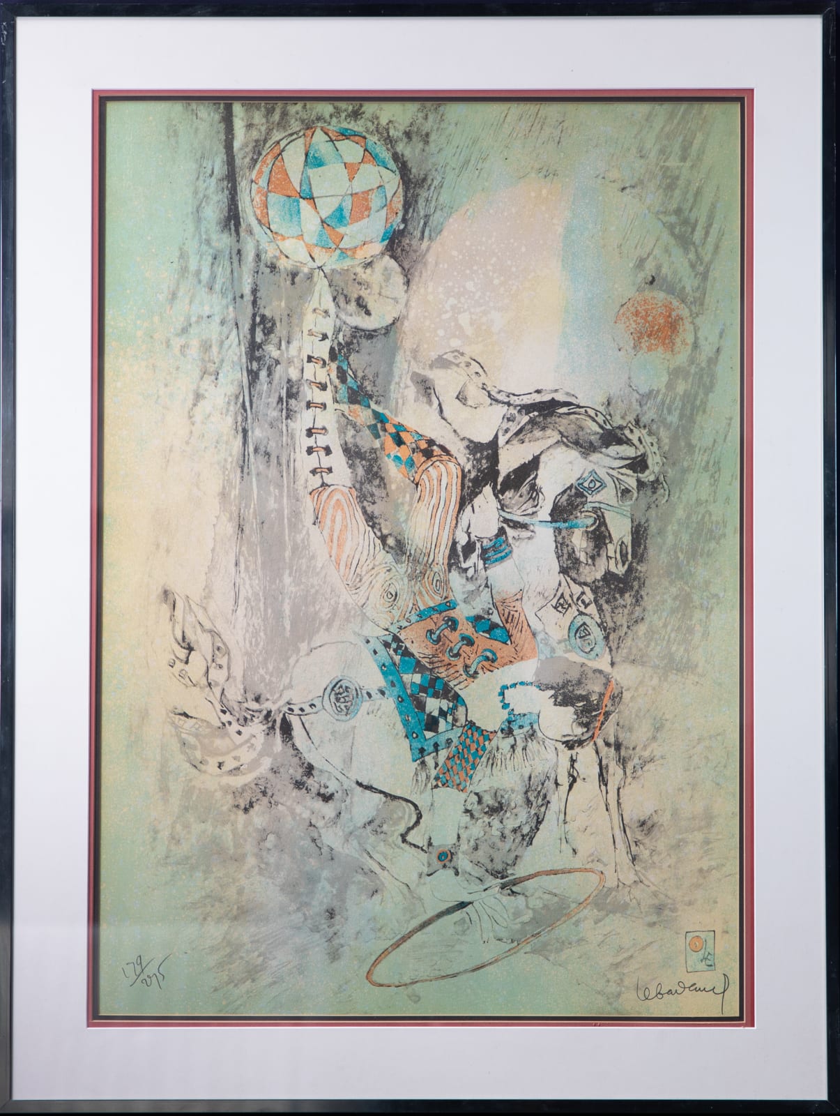 Hoi Lebadang, "Circus IV", ca. 1980