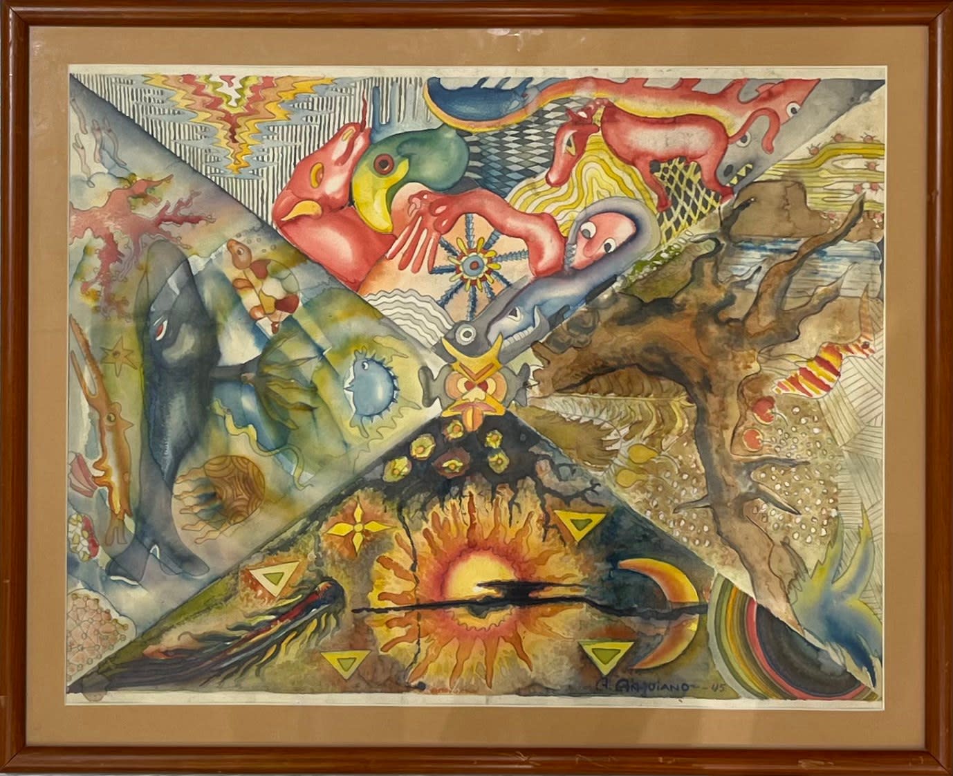 Armando Anguiano, La creación "Génesis", 1945