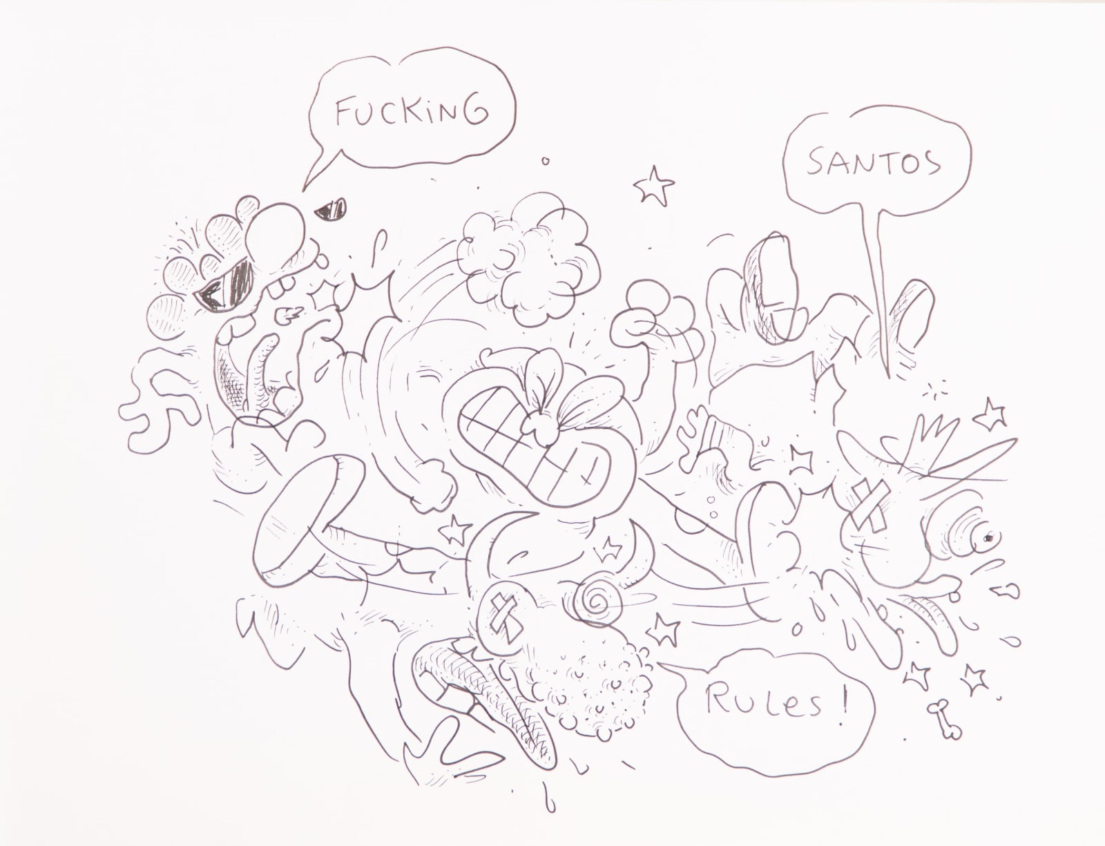Jis, "Fucking Santos Rules", 2012