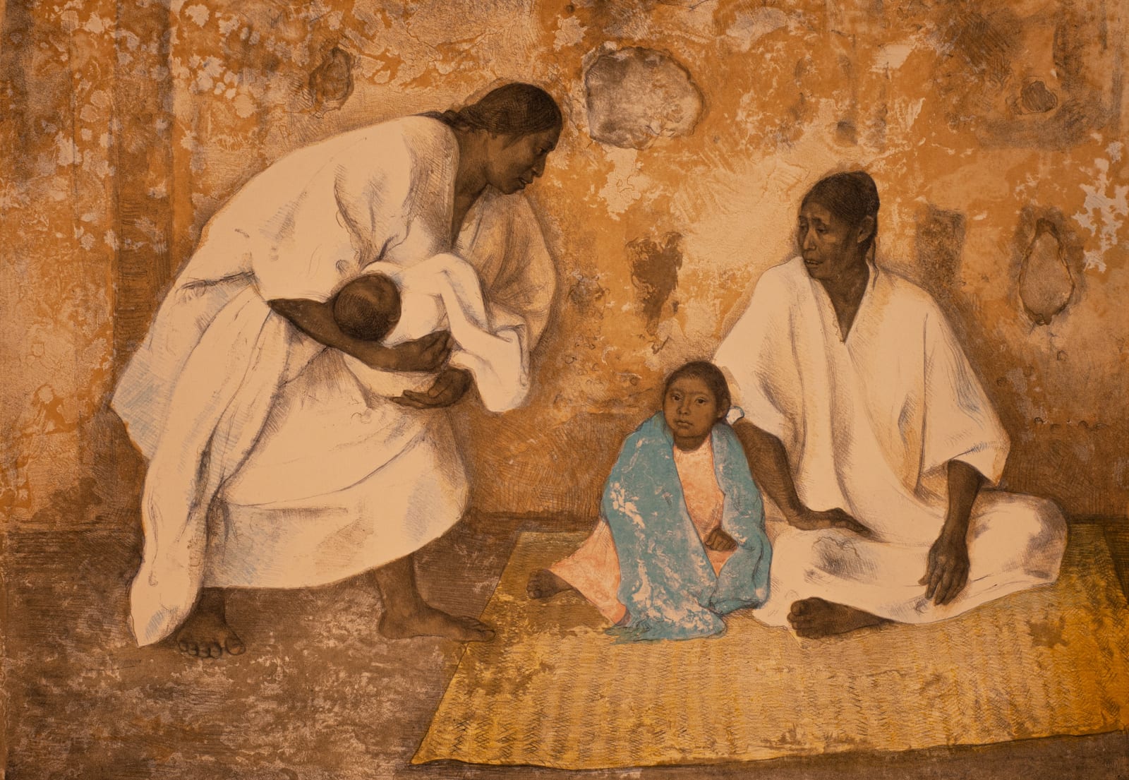 Francisco Zúñiga, "Familia indígena I", 1976
