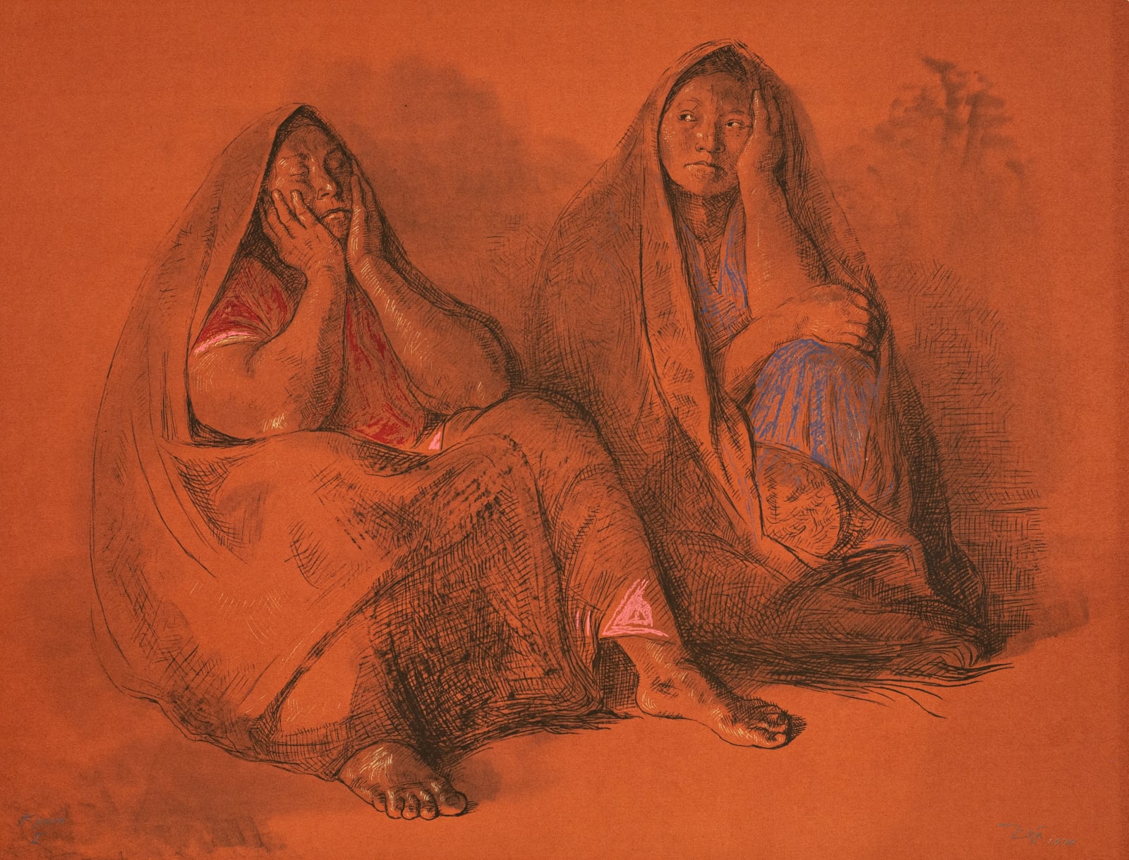 Francisco Zúñiga, "Madre e hija", 1974