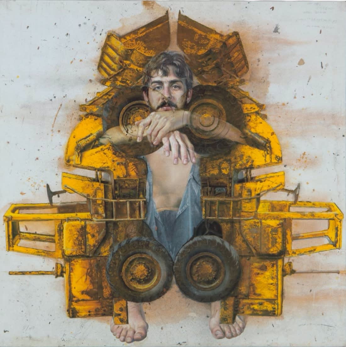 Rafael Cauduro, "Pablo con Trascabo", ca. 2012