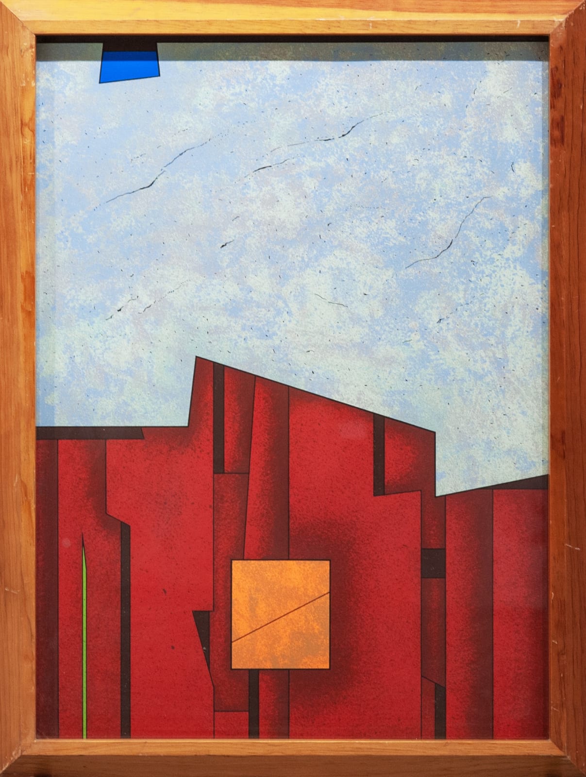 Gunther Gerzso, "Chimalli", 1992