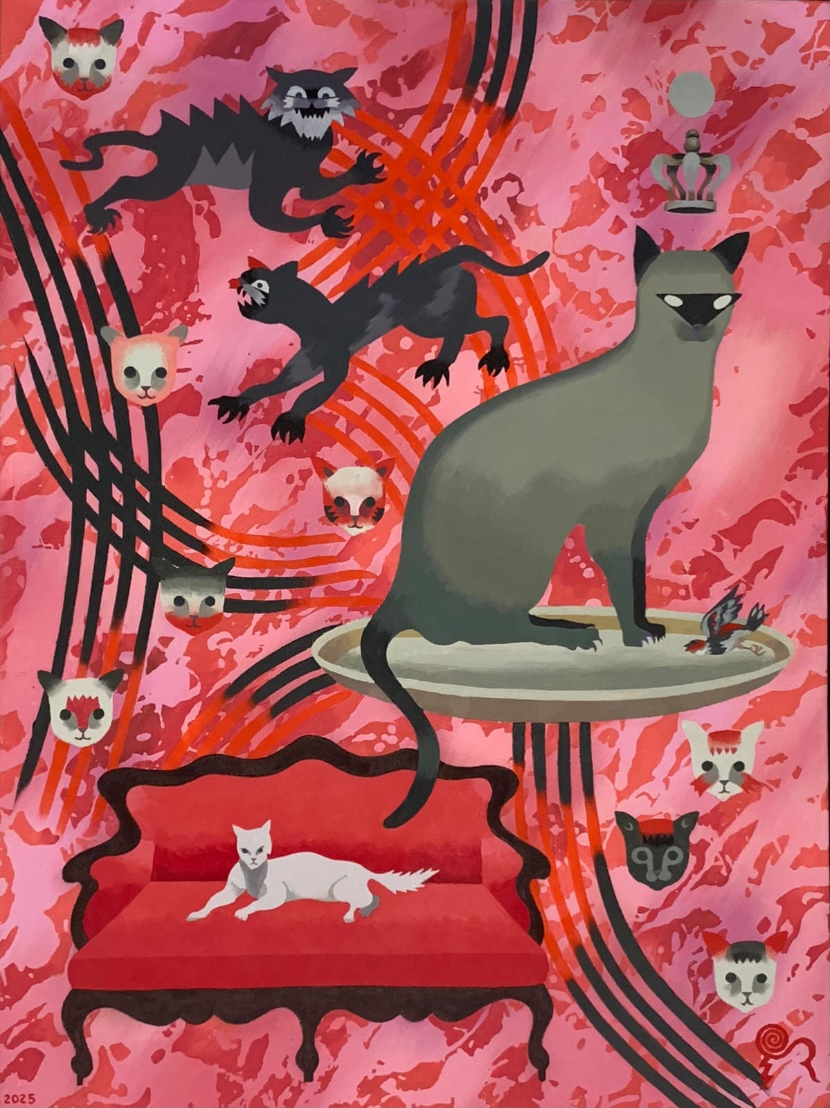 Roberto Pulido, "Amor de gatos", 2025