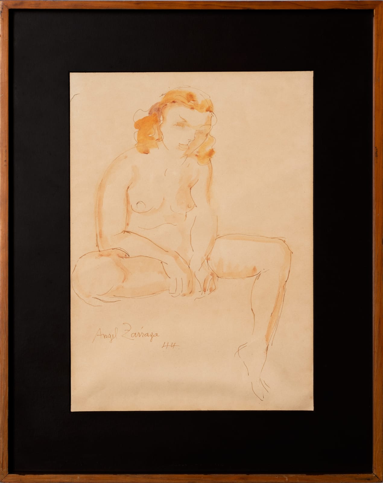 Ángel Zárraga, "Boceto", 1944