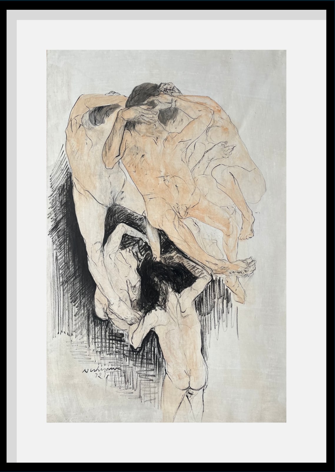 Luis Nishizawa, "La danza", 1972