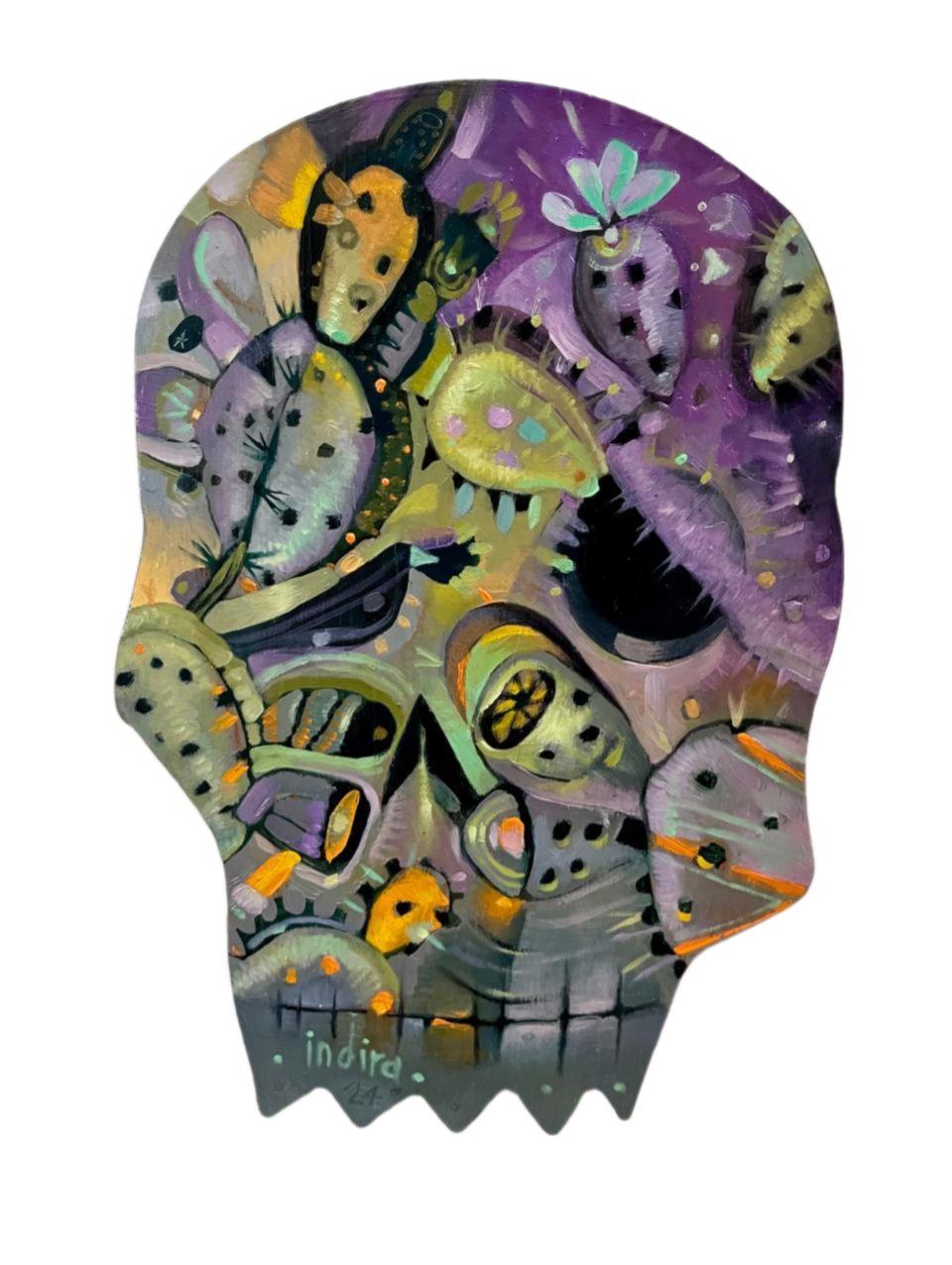 Indira Castellón, "Fragmento III - Muerte Omnipresente", 2024