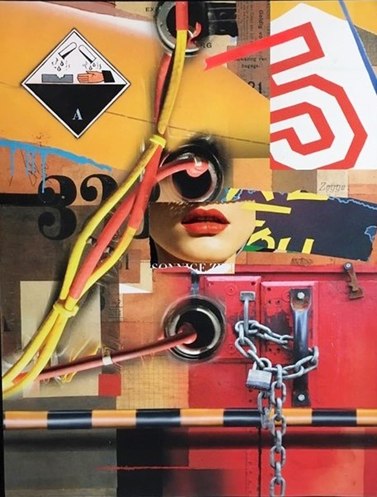 Peter Klasen, CHAINE-CORROSIF - A, 2014