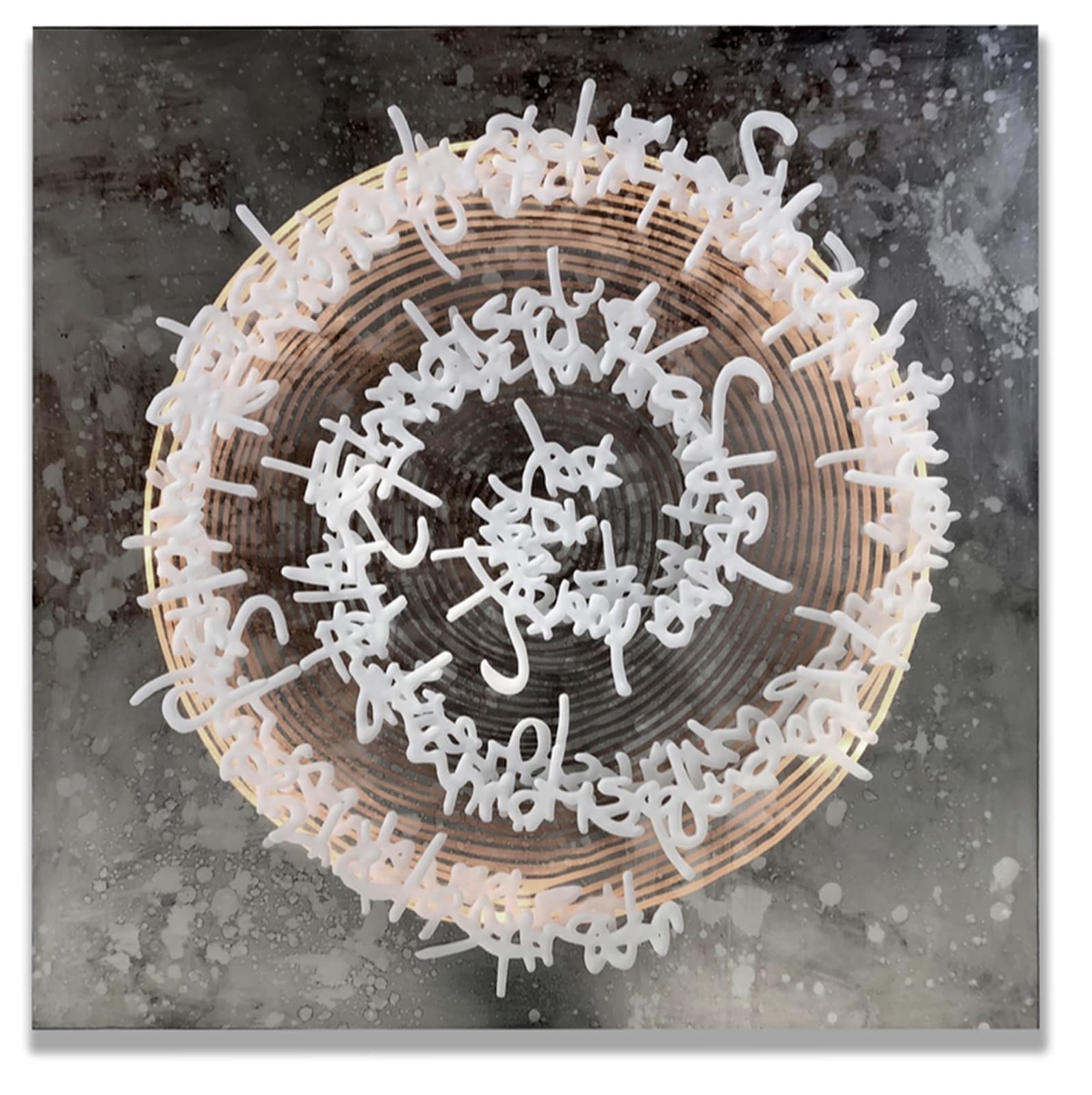 CLAUDIA MEYER, SPIRAL OF WORDS