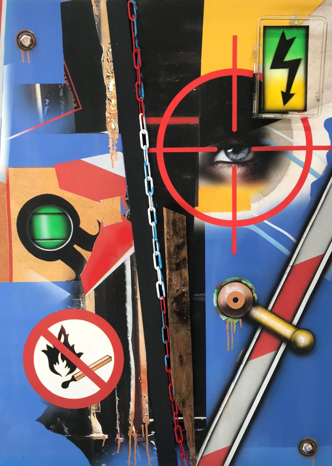 Peter Klasen, REGARD - NO SMOKING – FLECHE, 2018