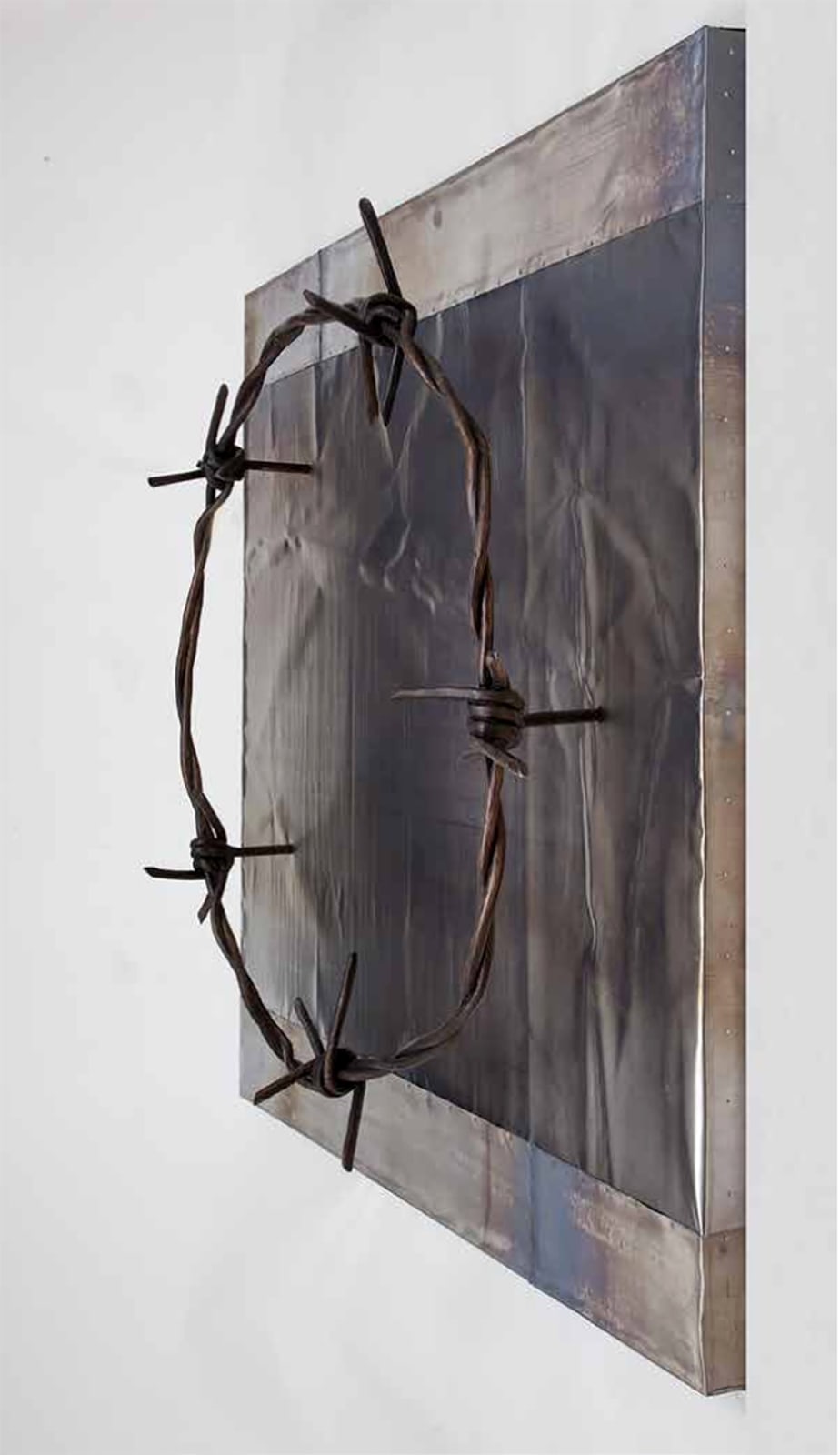 MIRA MAYLOR, Barbed wire, 2016
