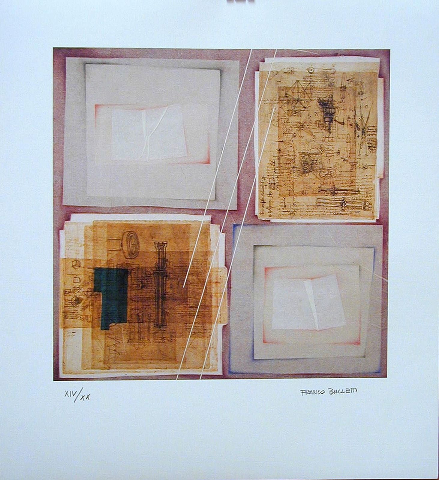 FRANCO BULLETTI, Esito dal labirinto / Exit from the labyrinth, 1992